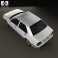 Renault 19 Sedan 1988 3d model