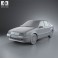 Renault 19 Sedan 1988 3d model