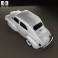 Renault 4CV sedan 1947-1961 3d model