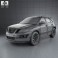 Saab 9-4X 2012 3d model