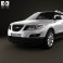 Saab 9-4X 2012 3d model
