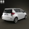 Subaru Trezia 2011 3d model