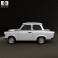 Trabant 601 Sedan 1963 3d model