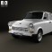 Trabant 601 Sedan 1963 3d model