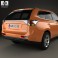 Mitsubishi Outlander 2013 3d model