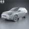 Mitsubishi Outlander 2013 3d model