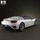 Acura NSX convertible 2012 3d model