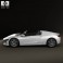 Acura NSX convertible 2012 3d model