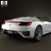 Acura NSX convertible 2012 3d model