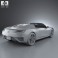 Acura NSX convertible 2012 3d model