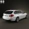 BMW 3 Series (F31) touring 2012 3d model