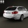 BMW 3 Series (F31) touring 2012 3d model