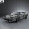 BMW M1 1978 3d model