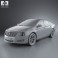 Cadillac XTS 2013 3d model