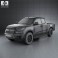 Chevrolet Colorado S-10 Extended Cab 2013 3d model