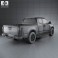 Chevrolet Colorado S-10 Extended Cab 2013 3d model