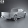 Chevrolet Colorado S-10 Extended Cab 2013 3d model