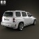 Chevrolet HHR wagon 2011 3d model