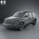 Chevrolet HHR wagon 2011 3d model