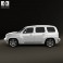 Chevrolet HHR wagon 2011 3d model
