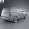 Chevrolet HHR wagon 2011 3d model