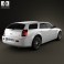 Chrysler 300C wagon 2009 3d model