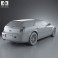 Chrysler 300C wagon 2009 3d model