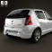 Dacia Sandero 2011 3d model