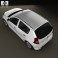 Dacia Sandero 2011 3d model