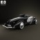 Duesenberg SJ Boattail Speedster 1933 3d model