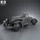 Duesenberg SJ Boattail Speedster 1933 3d model