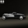 Duesenberg SJ Boattail Speedster 1933 3d model