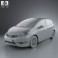 Honda Fit (Jazz) Sport 2012 3d model