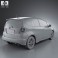 Honda Fit (Jazz) Sport 2012 3d model