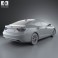 Hyundai Azera 2012 3d model