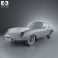 Jaguar E-type coupe 1961 3d model