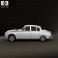 Jaguar Mark 2 1959-1967 3d model