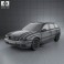 Jaguar X-Type estate 2009 3d model