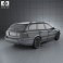 Jaguar X-Type estate 2009 3d model