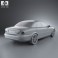 Jaguar X-Type saloon 2009 3d model