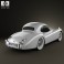 Jaguar XK120 coupe 1953 3d model