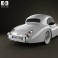 Jaguar XK120 coupe 1953 3d model