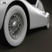 Jaguar XK120 coupe 1953 3d model