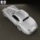 Jaguar XK120 coupe 1953 3d model