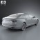 Kia K9 Quoris 2013 3d model