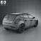 Lancia Delta 2012 3d model