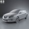 Lancia Delta 2012 3d model