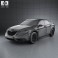 Lancia Flavia sedan 2012 3d model