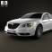 Lancia Flavia sedan 2012 3d model
