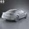Lancia Flavia sedan 2012 3d model